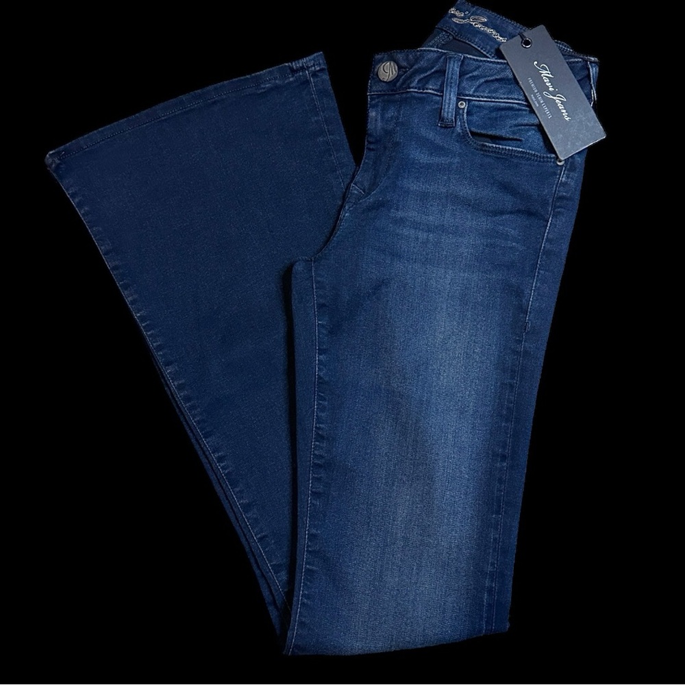 NWT MAVI Flare Jeans in Deep Indigo. Size 25π - Picture 10 of 14